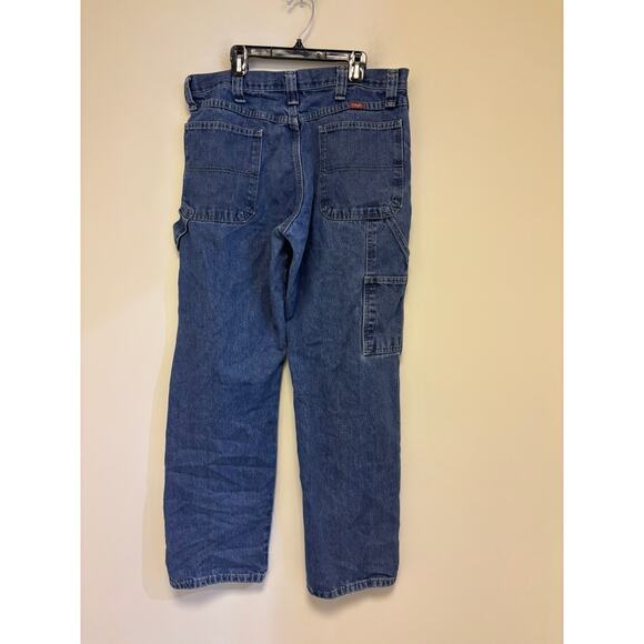 Wrangler Carpenter Jeans Relaxed Fit Blue 34 X 32 - Picture 3 of 5